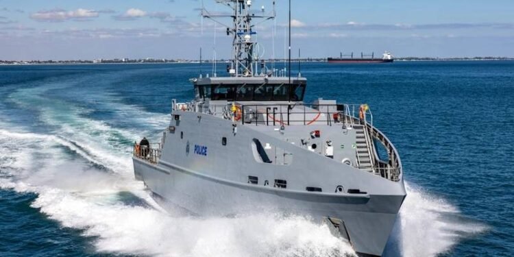 Austal Delivers 15th Guardian-class Patrol Boat