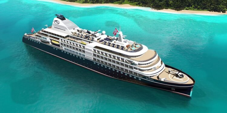 Damen Lands First Cruise Ship Construction Contract seadream mega yacht