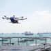 shore-to-ship drone delivery