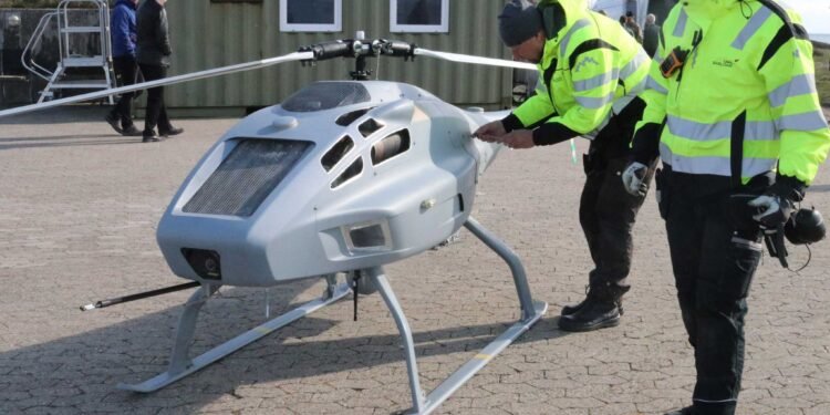 sulphur sniffing drone