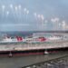 Disney Cruise Line's First Of Three LNG-Powered Ships Floats Out Disney Wish