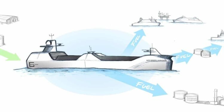 LMG Marin to design MS Green Ammonia zero-emission ammonia-fuelled tanker