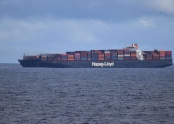 Yantian Express Fire damage