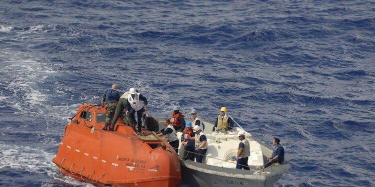 maersk alabama lifeboat