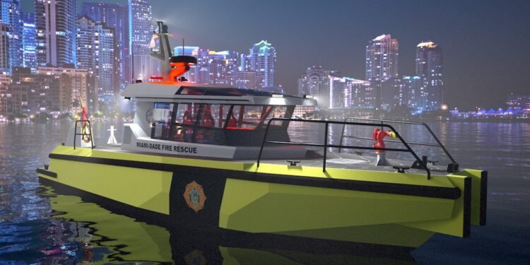 metal shark fire boat miami