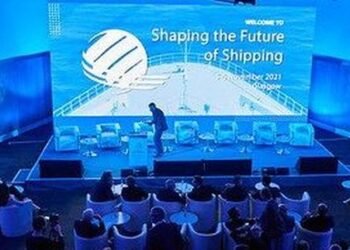 The international shipping industry’s flagship event at COP26, Shaping the Future of Shipping, was held on 6th November 2021 at Glasgow, University of Strathclyde. Credit - ICS -