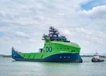 PHOTO: Ocean Infinity's First 78-meter Robotic Ship Hits the Water