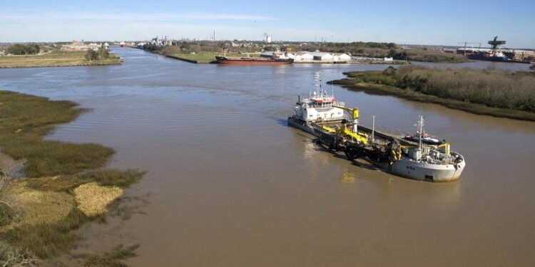 jan de nul parana river dredging