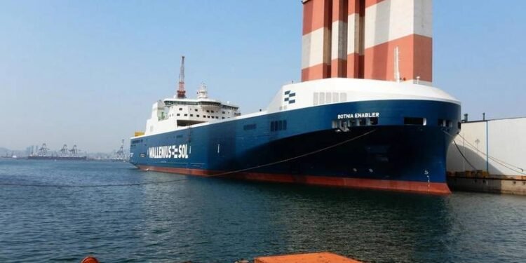 CIMC Raffles Delivers New ConRo Ship to Wallenius Sol
