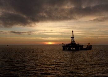 offshore rig north sea