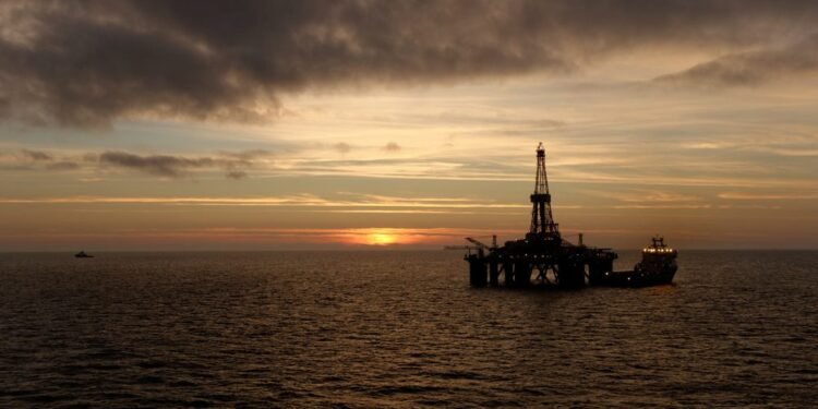 offshore rig north sea
