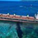 HFO spill from based bulker intimidates World Heritage website image description