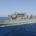 Replenishment Gone Wrong: UNITED STATE Navy Cruiser as well as MSC Dry Cargo Ship Collide Off UNITED STATE East Coast USNS Robert E. Peary