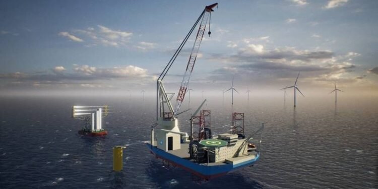 Steerprop's Propulsion Package for Maersk's First Offshore Wind Installation Vessel