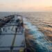 tanker at sea