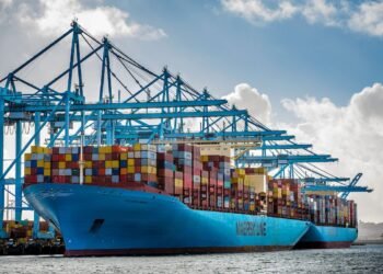 Eleonora Maersk Los Angeles Record