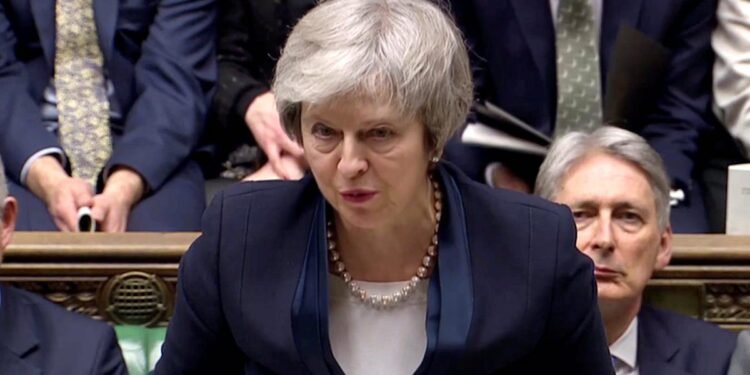 May brexit deal rejected
