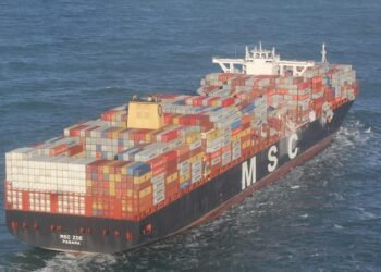 MSC Zoe loses containers