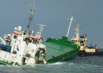 Video: Cargo Ship in North Sea Collision Towed to Danish Port