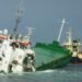 Video: Cargo Ship in North Sea Collision Towed to Danish Port