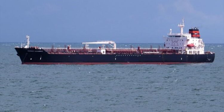 Ridgebury Alexandra Z tanker pollution