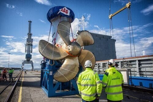 Wasaline launch confirms growing ferry preference for ABB’s Azipod electric propulsion