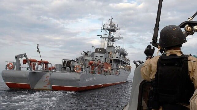 Romanian Navy Minesweeper Hit And Also Damaged By Drifting Mine ...