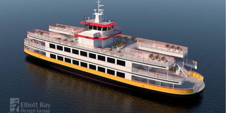 Crowley Secures Subcontract for Hybrid-electric Ferry