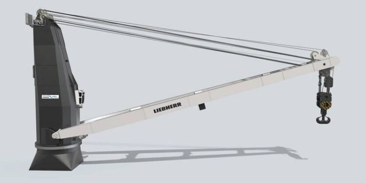 Liebherr Expands All-electric Heavy Lift Ship Crane Series
