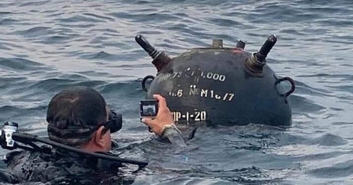 Romania Defuses Drifting Mine off Black Sea Coast