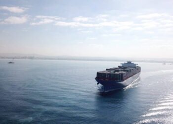 container ship