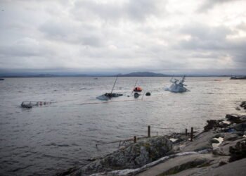 KNM Helge Ingstad sinks