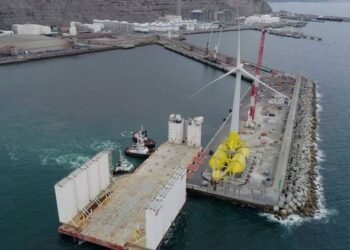 Floating Wind: DemoSATH Floater Launched in Spain (VIDEO)