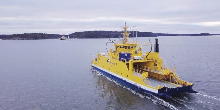 falco autonomous ferry operation