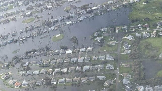 Hurricane Ian Leaves Behind "Historic" Damage as it Departs Florida