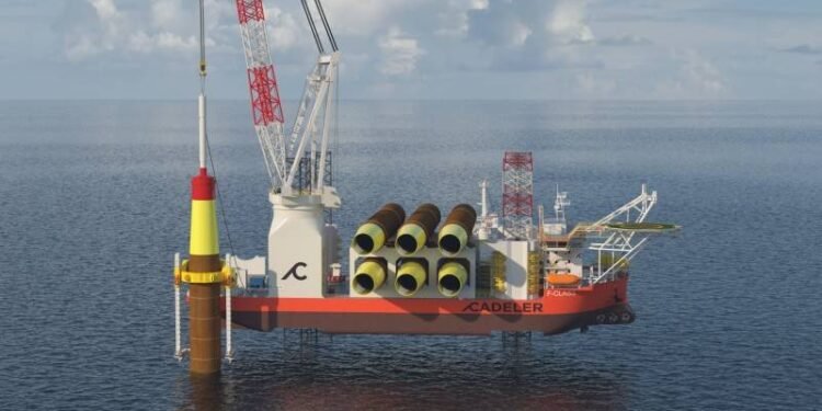Cadeler to Install Foundations at Ørsted's Hornsea 3 Offshore Wind Farm