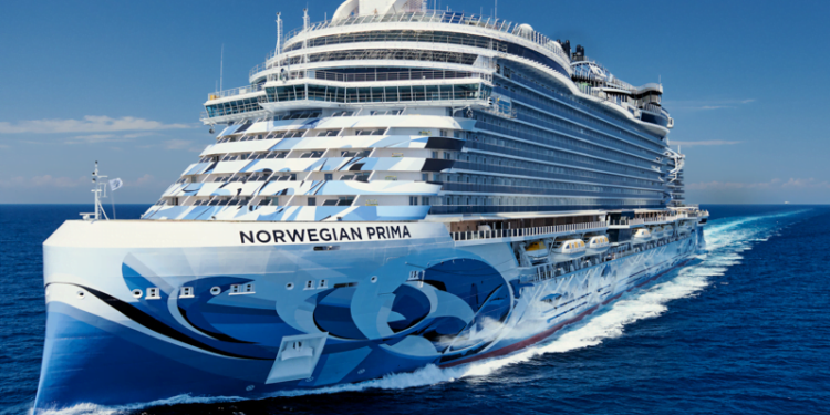 Norwegian's First Prima Class Cruise Ship Delivered