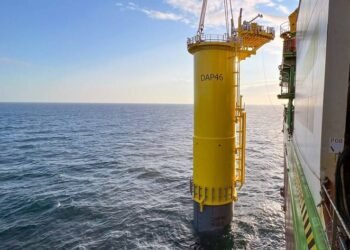 First Foundations Installed at World's Largest Offshore Wind Farm
