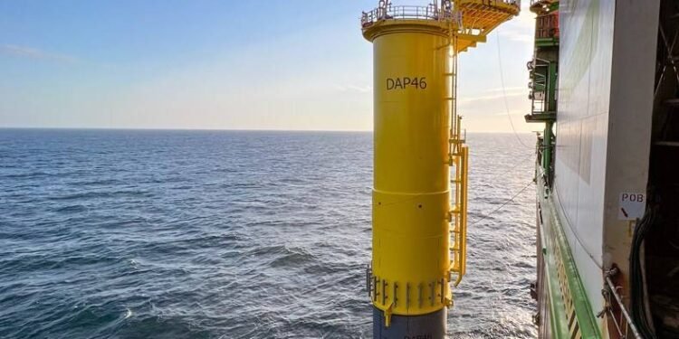 First Foundations Installed at World's Largest Offshore Wind Farm