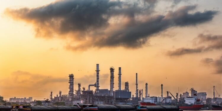 oil refinery