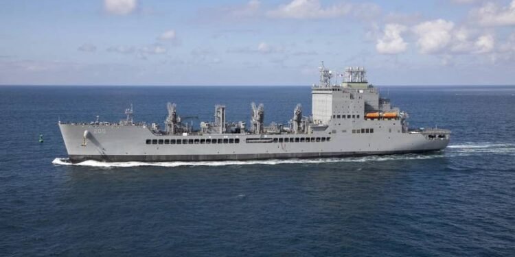 US Navy Takes Delivery of USNS John Lewis (T-AO 205)