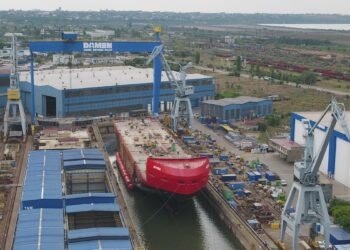 Australian icebreaker float out