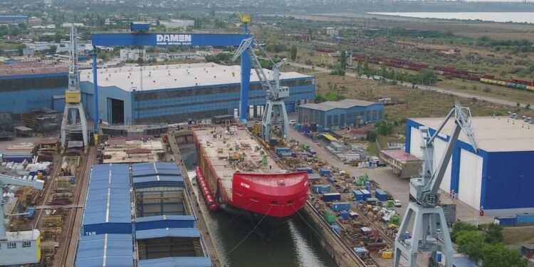 Australian icebreaker float out