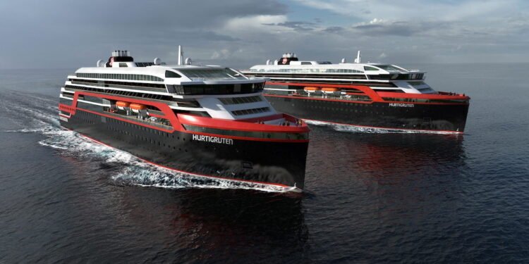 Hurtigruten expedition ships