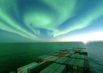 Photos: Venta Maersk’s Passage of the Northern Sea Route