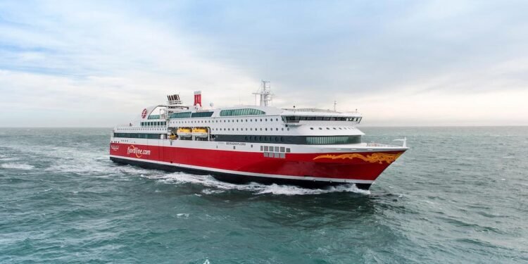 lng powered MS Bergensfjord