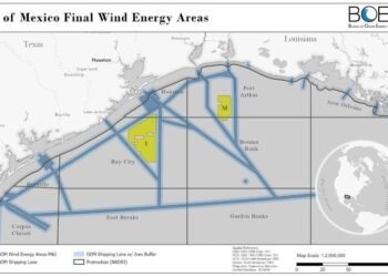 U.S. Designates Offshore Wind Farm Development Areas in Gulf of Mexico
