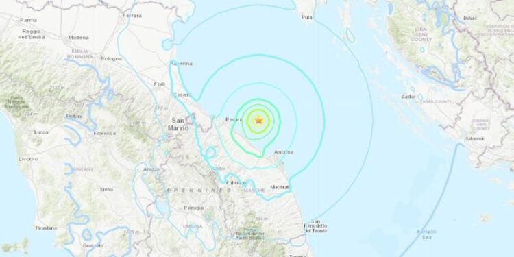 Strong Offshore Quake Rattles Italy