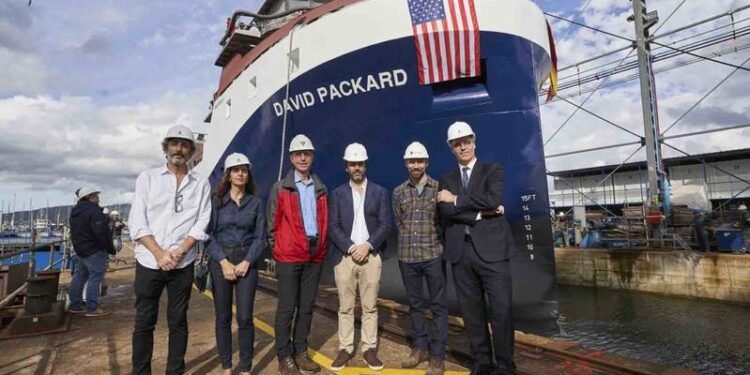 Freire Shipyard Floats MBARI's New Research Vessel Freire Shipyard Floats MBARI's New Research Vessel