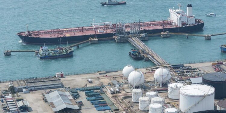 oil refinery